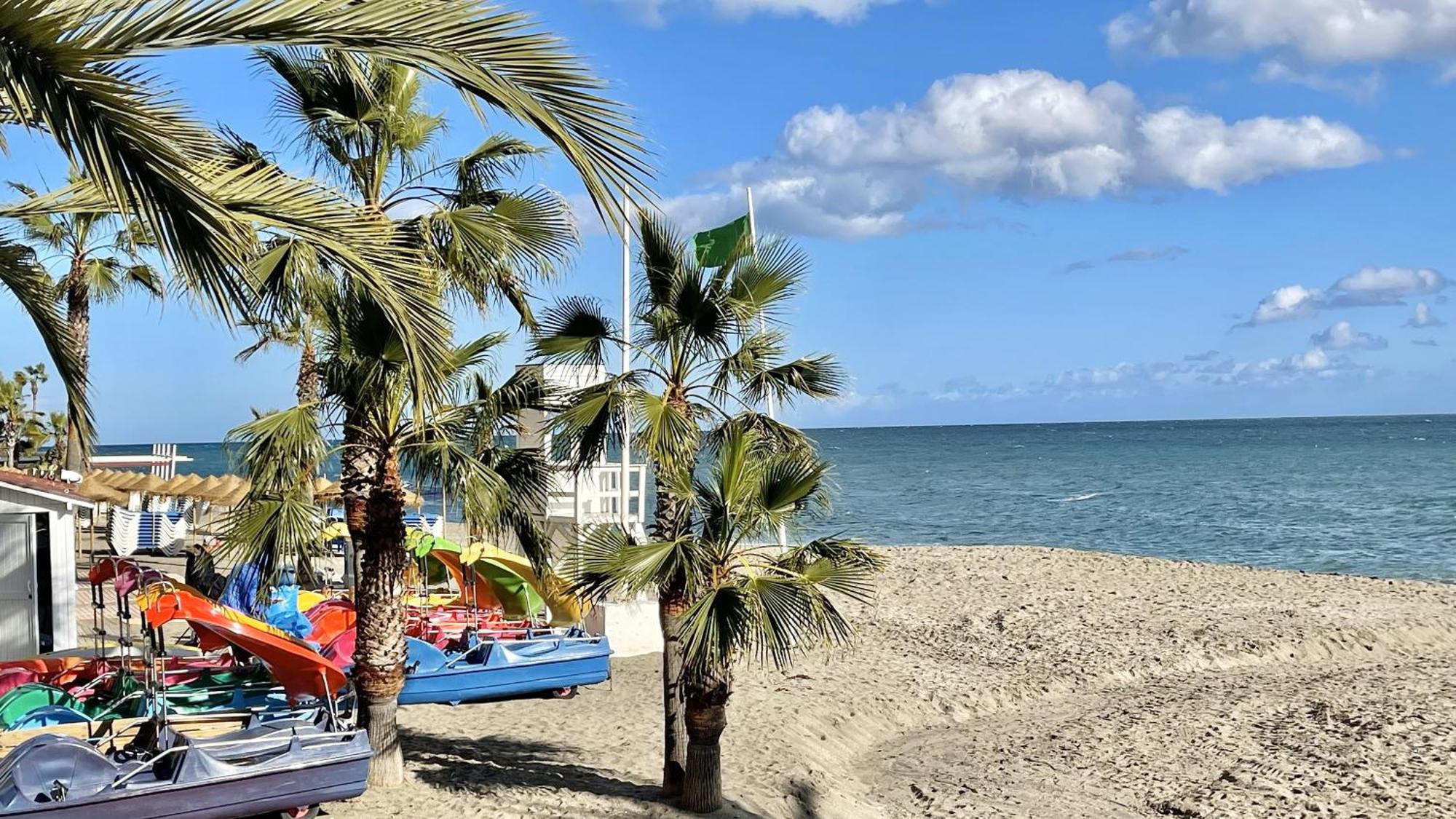 Beachfront 1Br Apartment In Center Of Marbella! المظهر الخارجي الصورة