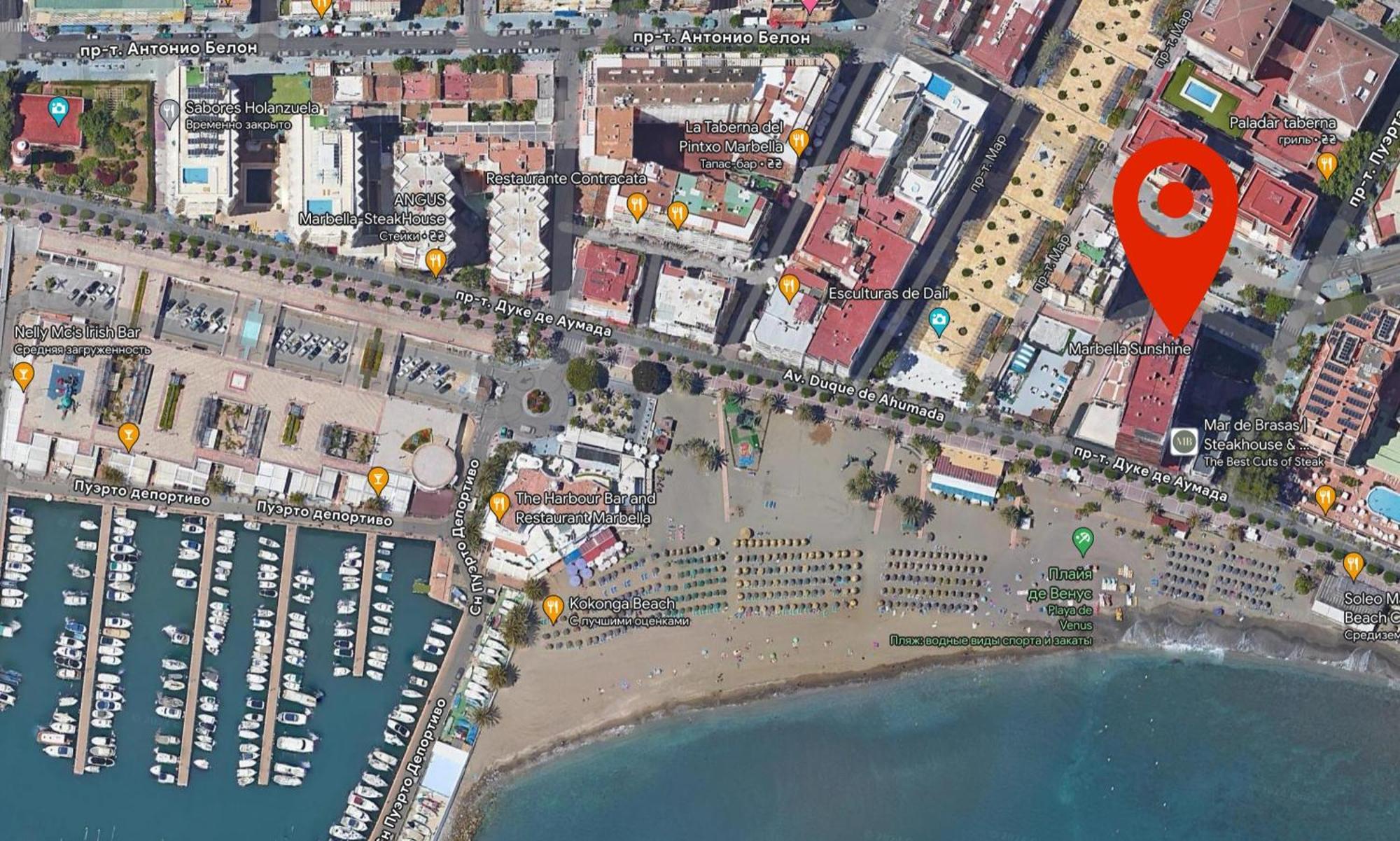 Beachfront 1Br Apartment In Center Of Marbella! المظهر الخارجي الصورة